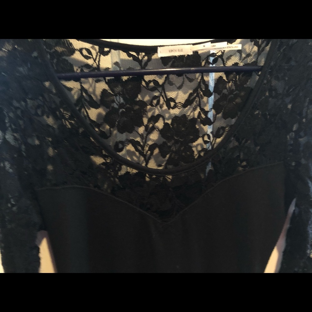 Little Black Lace Mini Dress - Picture 6 of 6